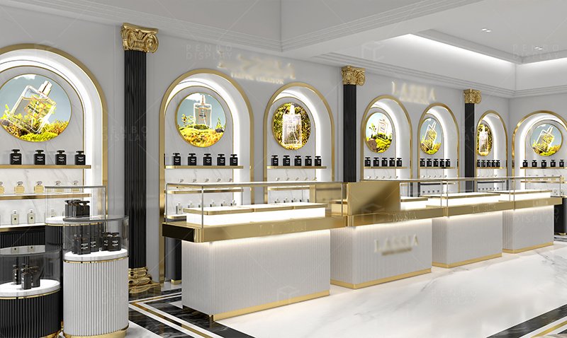 Placeholder project image for luxury retail counter
